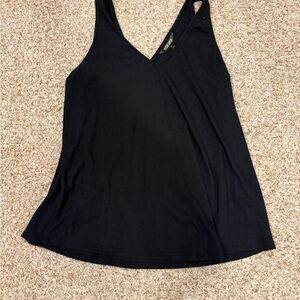Classic Black V-Neck Tank Top